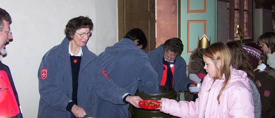 Kocheinsatz für die Sternsinger